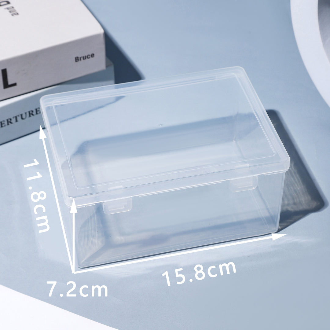 Multi-Purpose Transparent Storage Box Meso Living