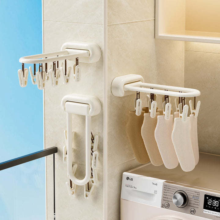 Wall-Mounted Multi-Clip Organizer Meso Living