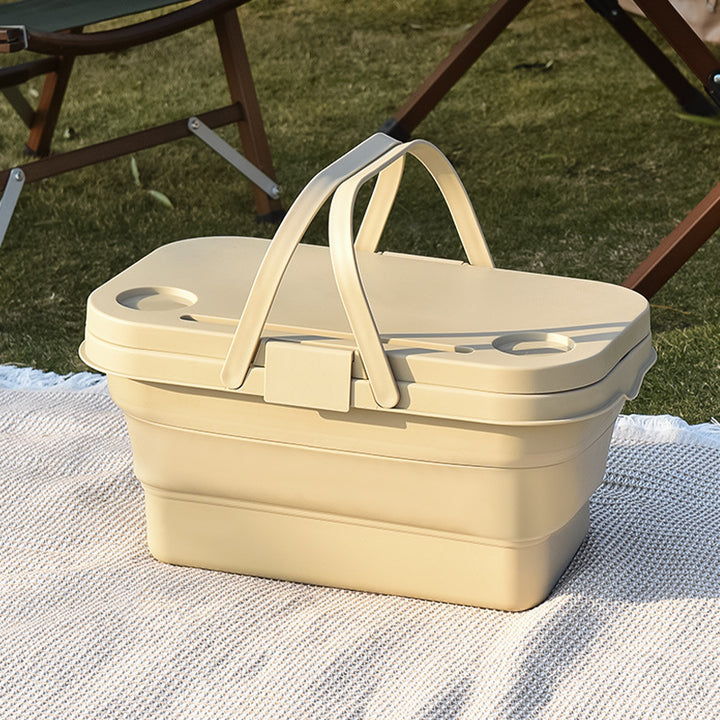 Versatile Outdoor Picnic Storage Basket Meso Living
