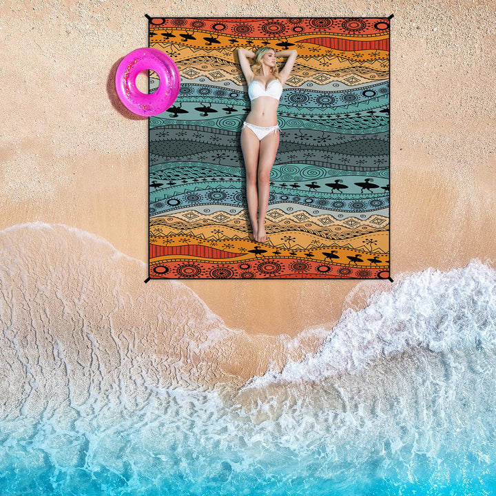 Geometric Print Tapestry