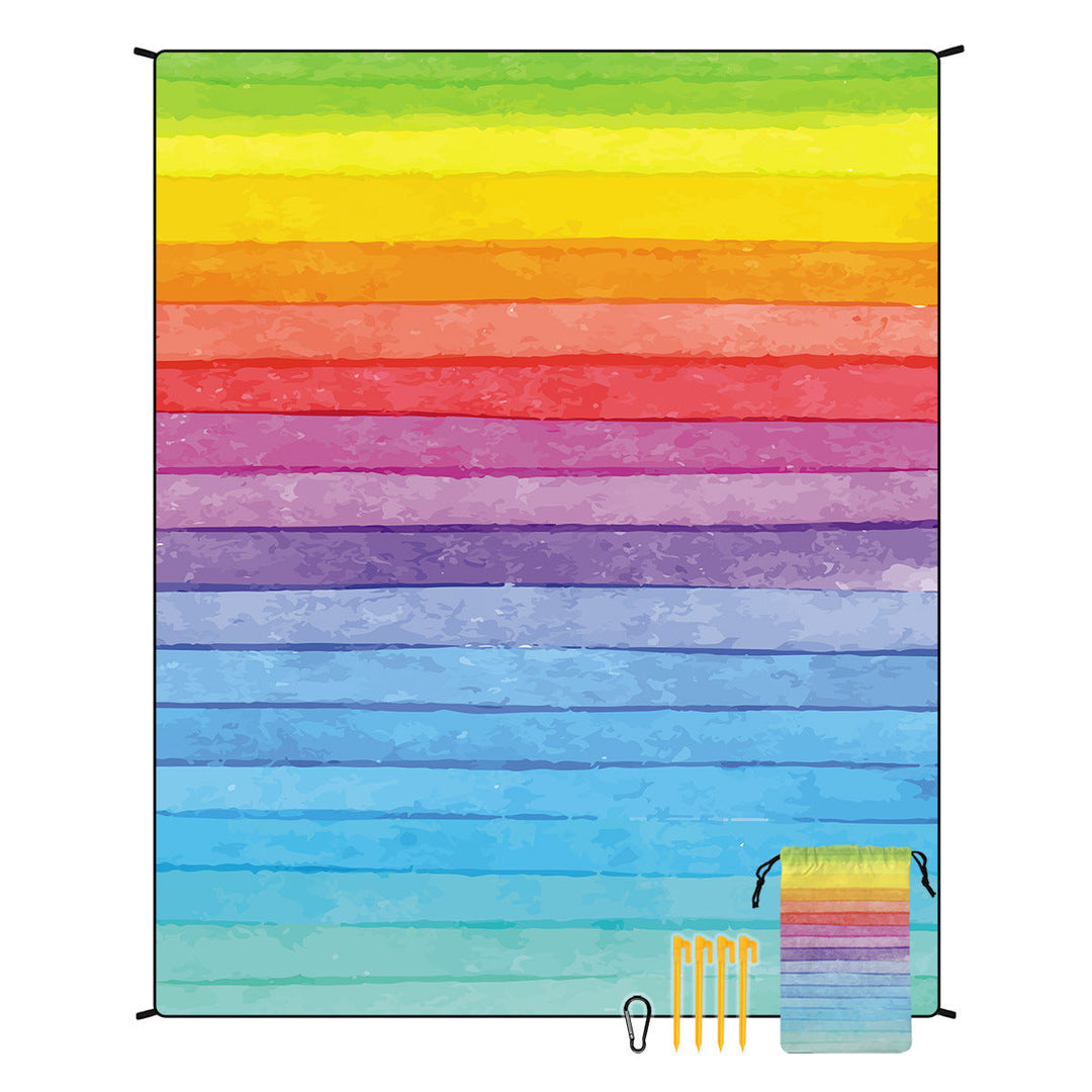 Geometric Print Tapestry
