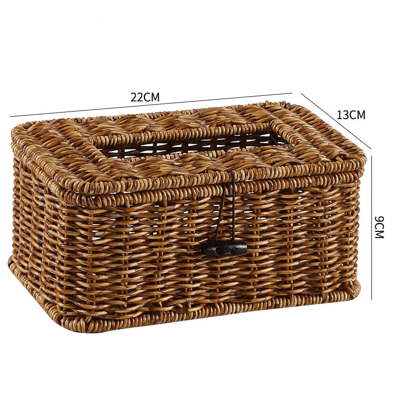 Decorative Handwoven Storage Box