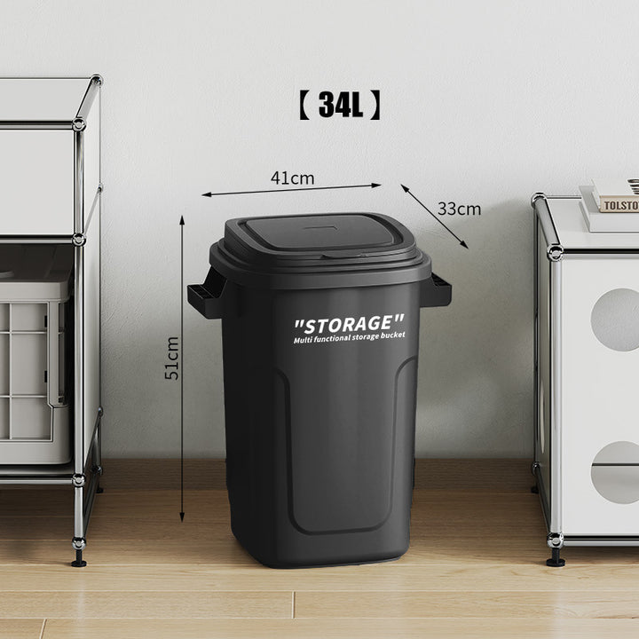 Multi-Purpose Storage Bucket with Lid Meso Living
