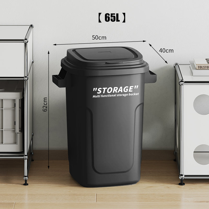 Multi-Purpose Storage Bucket with Lid Meso Living