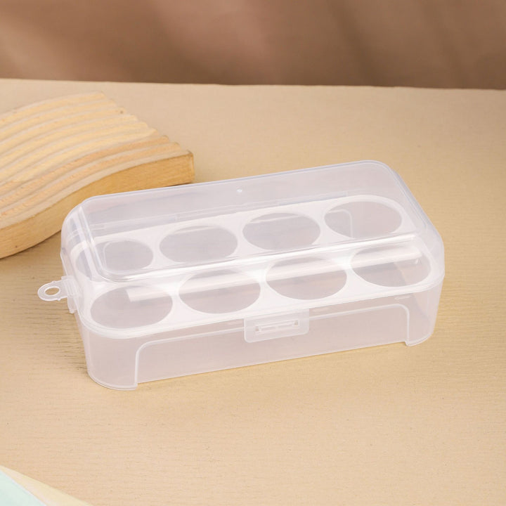Compact Multi-Section Clear Organizer Box Meso Living