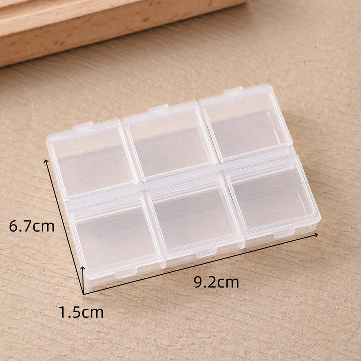 Clear Multi-Compartment Organizer Box Meso Living