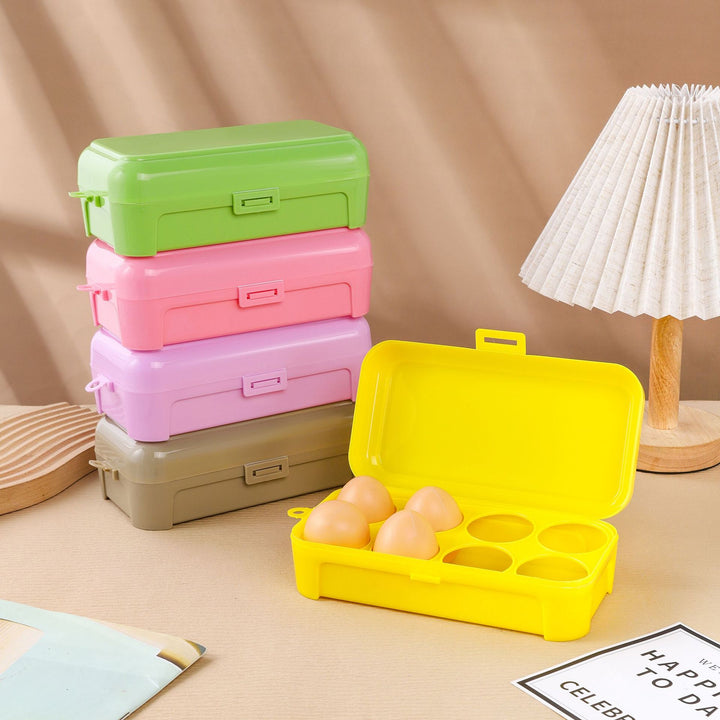 Compact Multi-Section Clear Organizer Box Meso Living