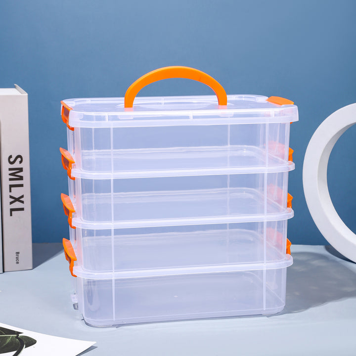Stackable Multi-Compartment Storage Organizer Meso Living