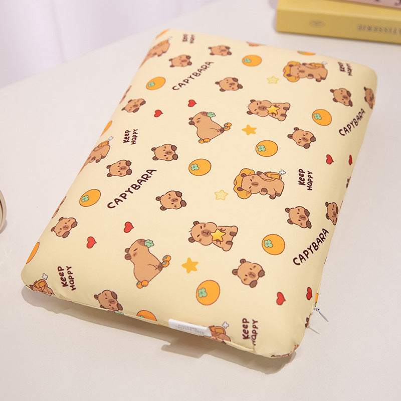 Comfortable cushion with playful animal design