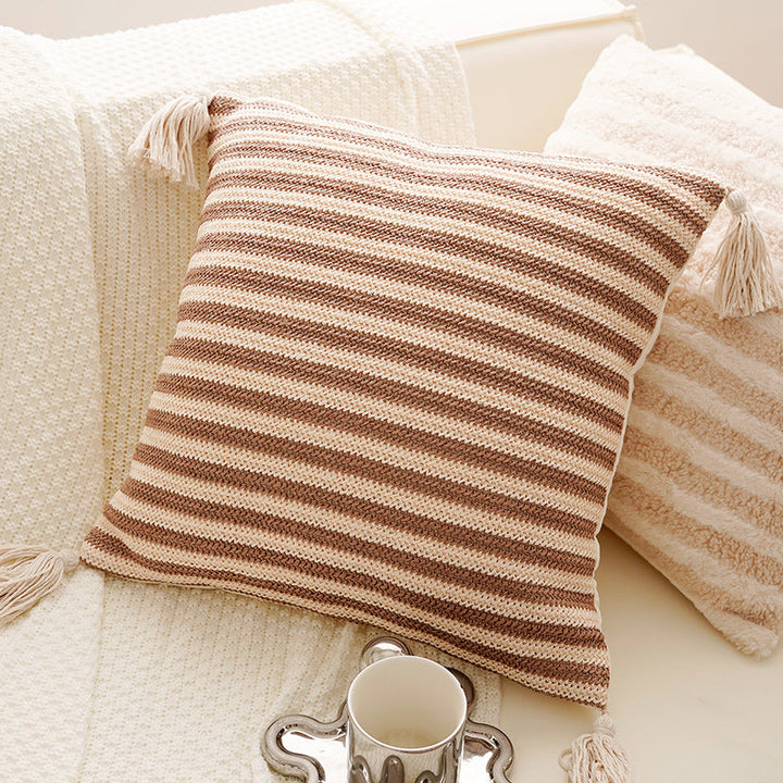 Structured Decorative Cushion Cover