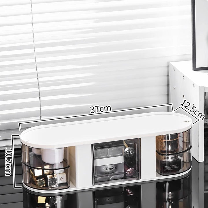 Multi-Compartment Makeup Organizer Meso Living