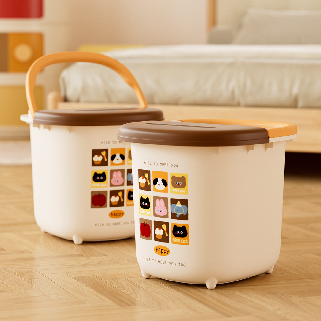 Decorative Pet-Themed Waste Bin Meso Living