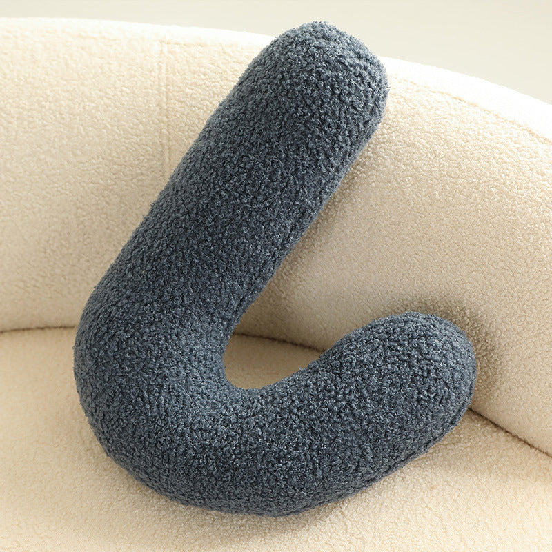 Cactus-shaped cuddle pillow