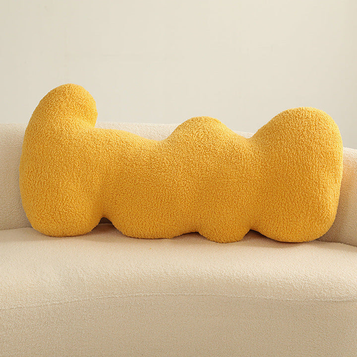Cactus-shaped cuddle pillow