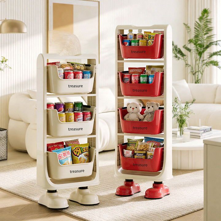 Multi-Tier Storage Organizer with Baskets Meso Living