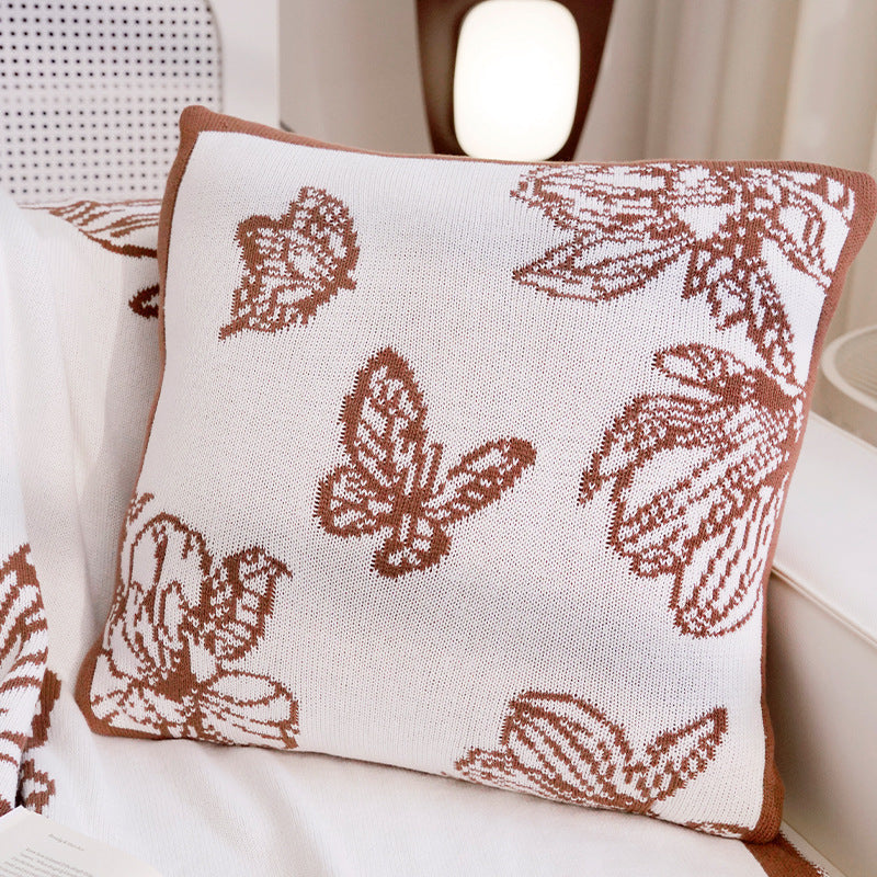 Decorative Throw Blanket with Floral Design