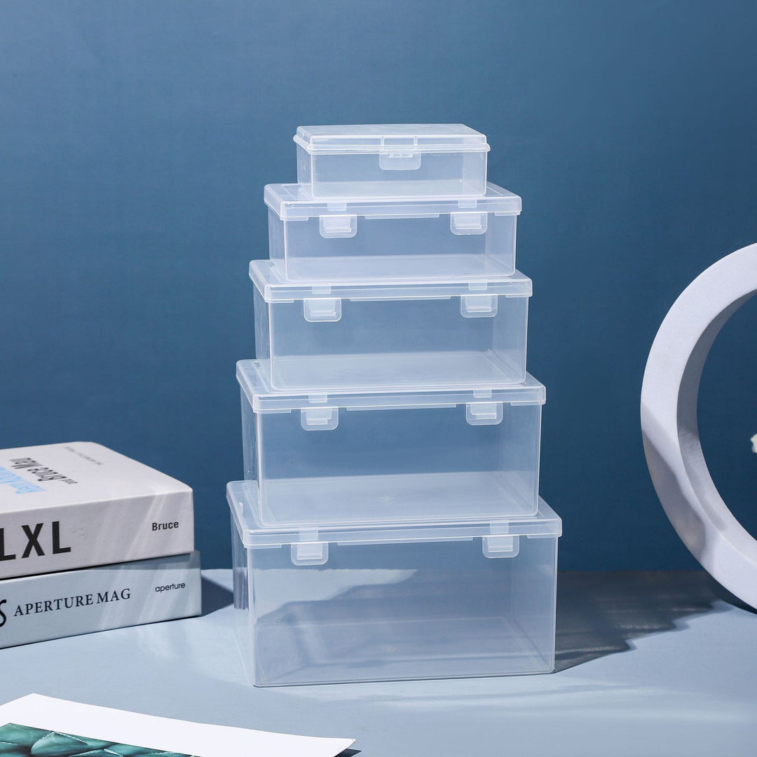 Multi-Purpose Transparent Storage Box Meso Living