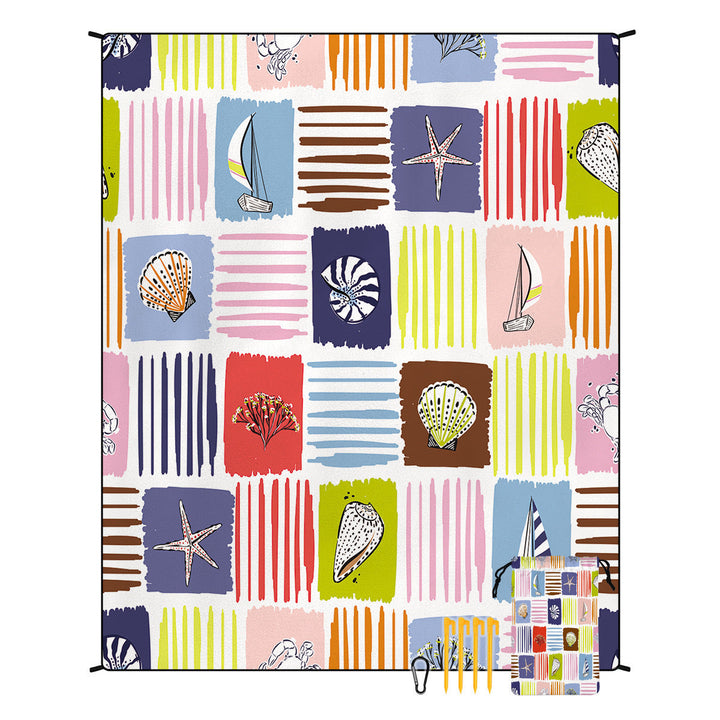 Geometric Print Tapestry
