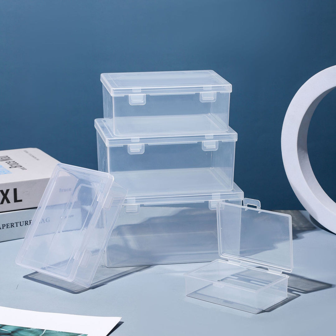 Multi-Purpose Transparent Storage Box Meso Living