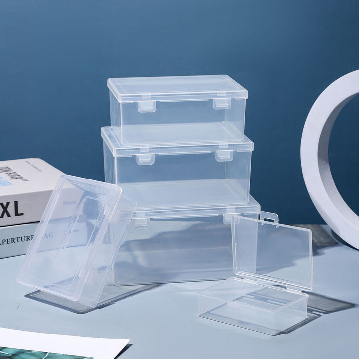 Multi-Purpose Transparent Storage Box Meso Living