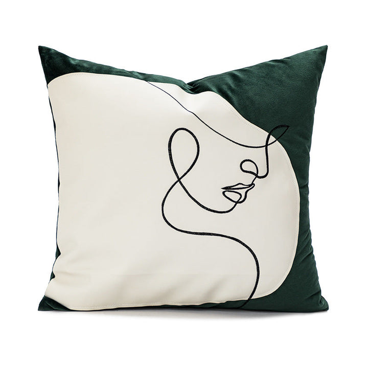 Decorative Pillowcase with modern minimalism and unique art design