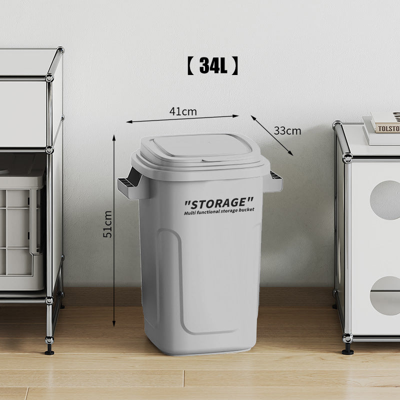 Multi-Purpose Storage Bucket with Lid Meso Living