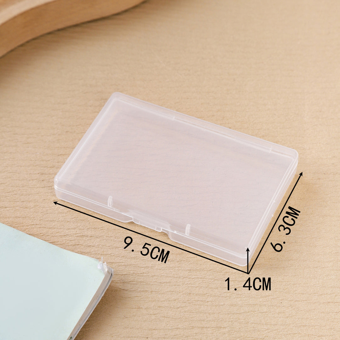 Compact Clear Pill Storage Case Meso Living