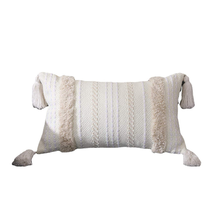 Structured Pillowcase with Tassels