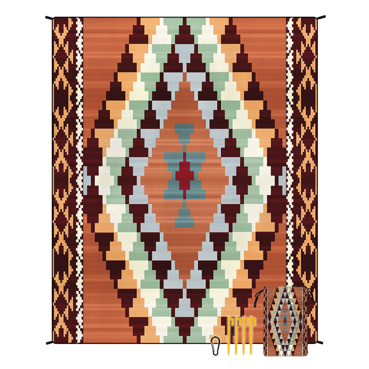 Geometric Print Tapestry