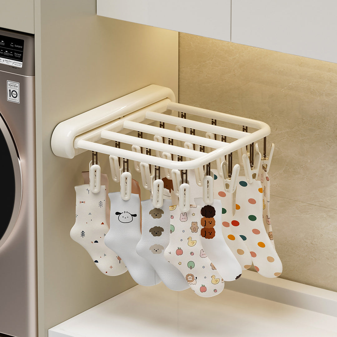 Wall-Mounted Multi-Clip Organizer Meso Living