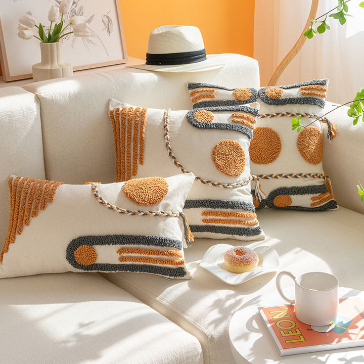Artistic decorative cushion cover