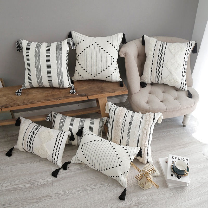 Decorative Pillowcase with Textured Design