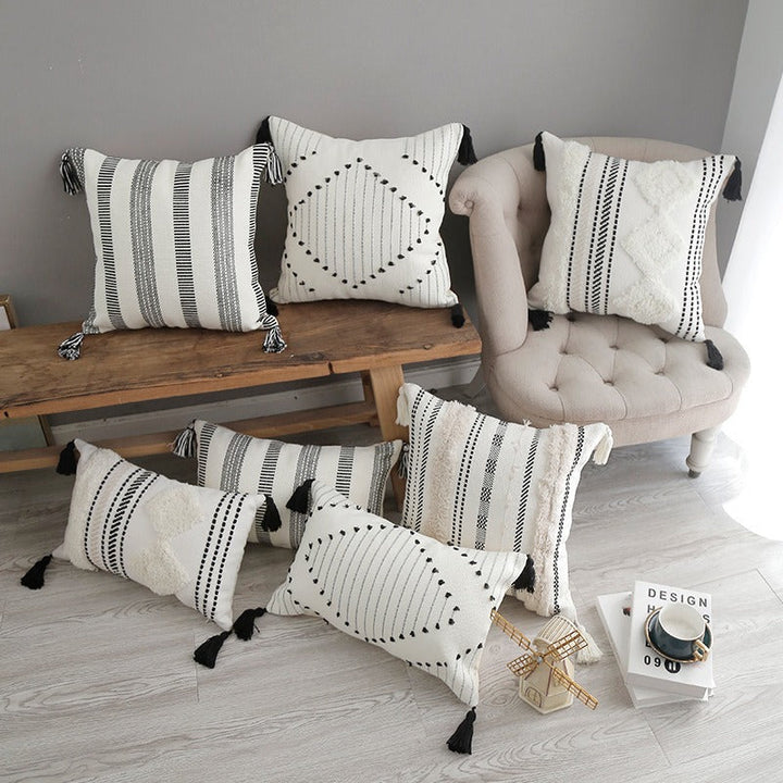 Decorative Pillowcase with Textured Design