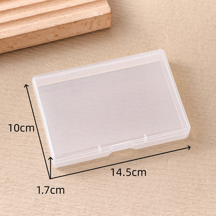 Compact Clear Pill Storage Case Meso Living