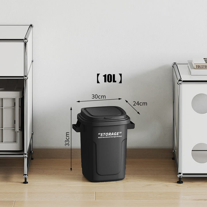 Multi-Purpose Storage Bucket with Lid Meso Living