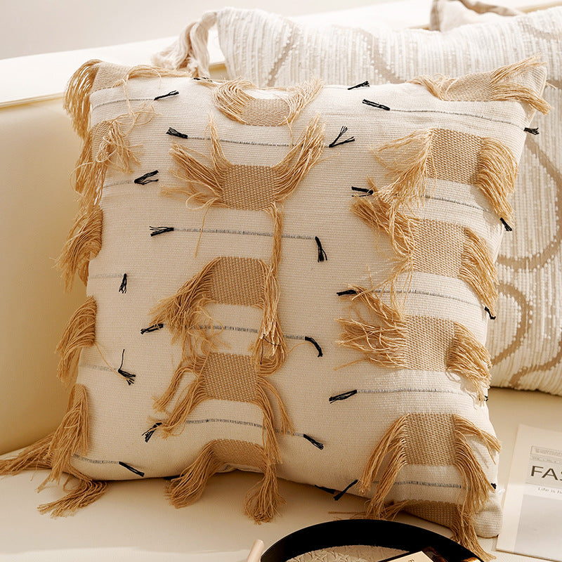 Structured Decorative Cushion Cover
