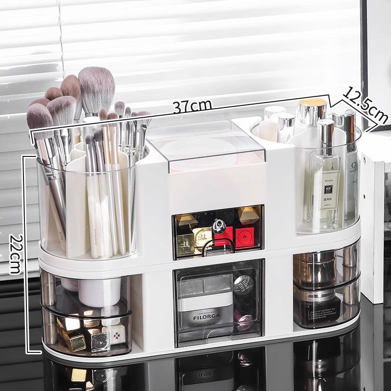 Multi-Compartment Makeup Organizer Meso Living