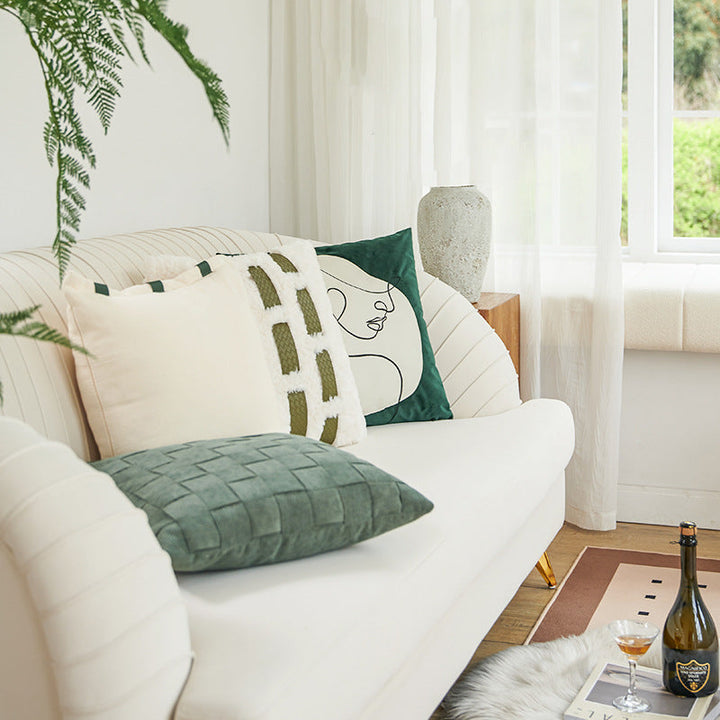 Decorative Pillowcase with modern minimalism and unique art design