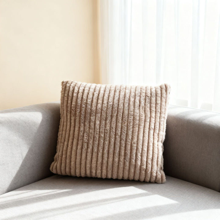Decorative Pillow with Striped Pattern