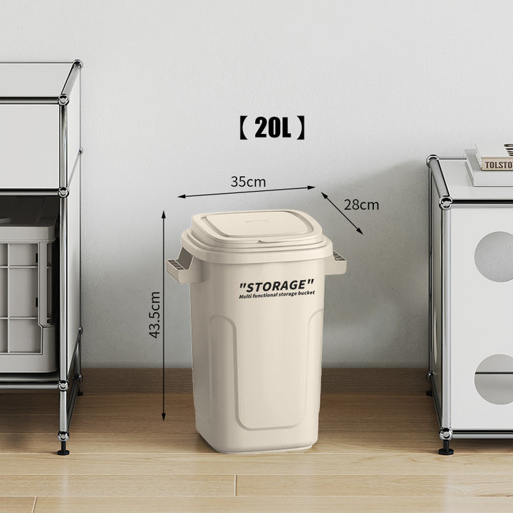 Multi-Purpose Storage Bucket with Lid Meso Living
