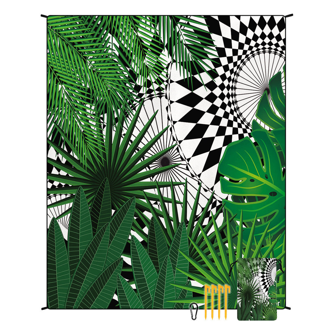 Geometric Print Tapestry