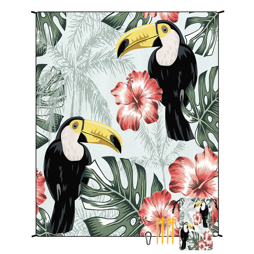 Geometric Print Tapestry