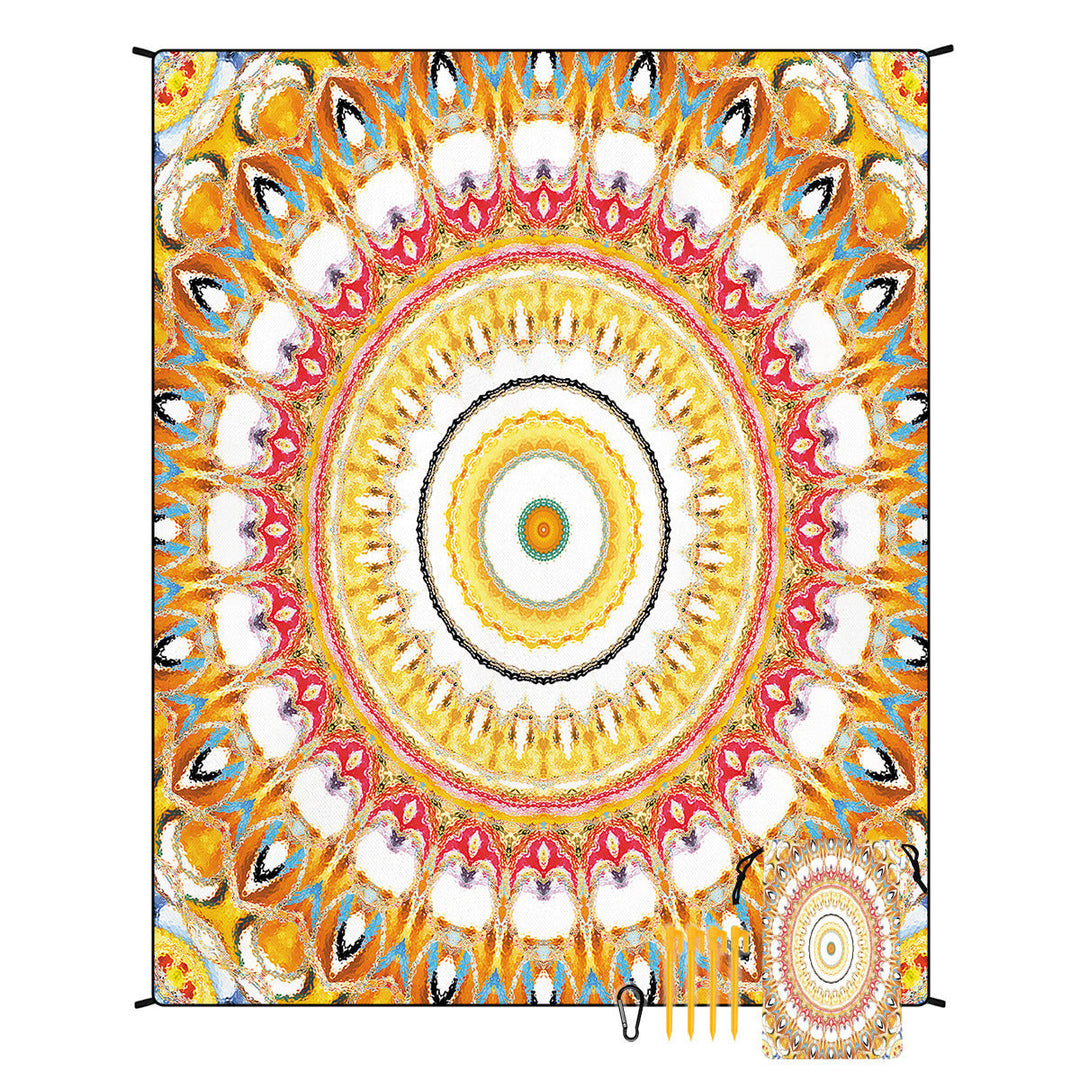 Geometric Print Tapestry