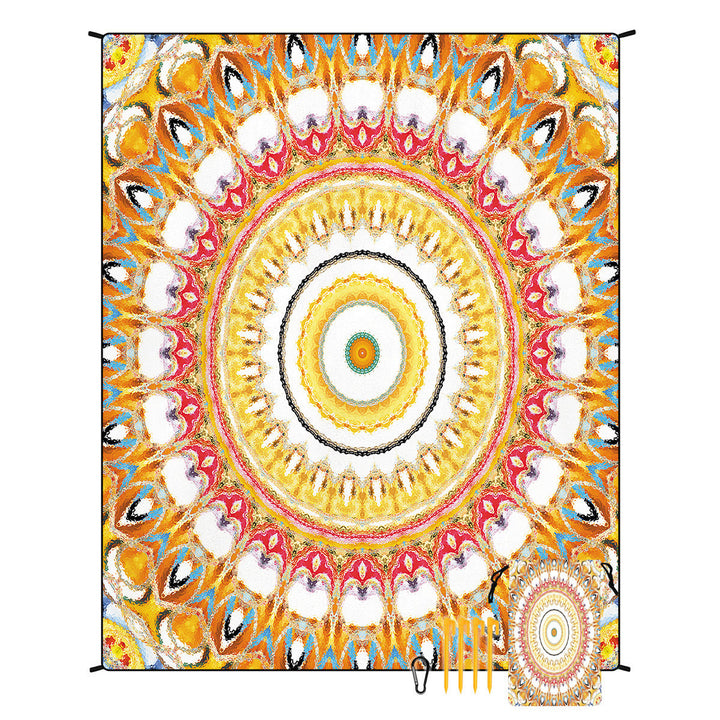 Geometric Print Tapestry
