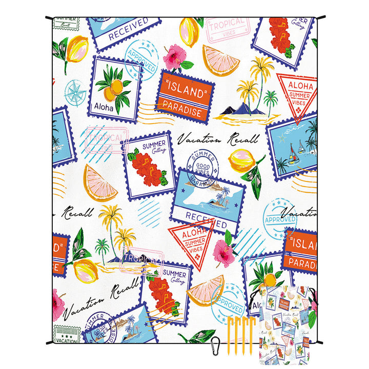 Geometric Print Tapestry