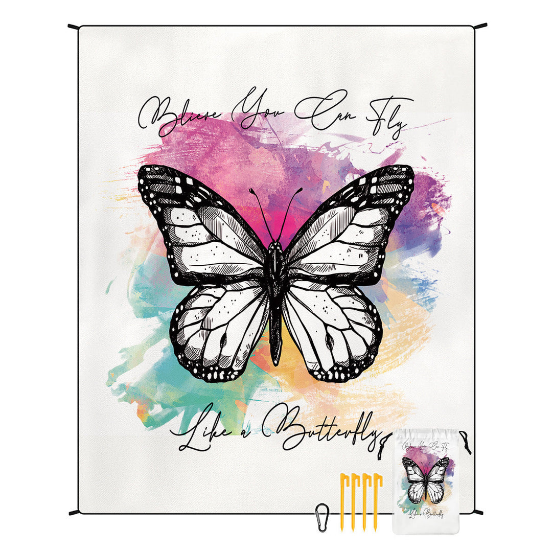 Geometric Print Tapestry
