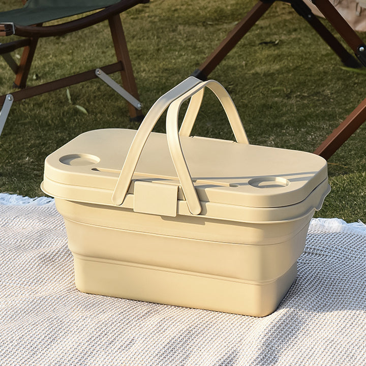 Versatile Outdoor Picnic Storage Basket Meso Living