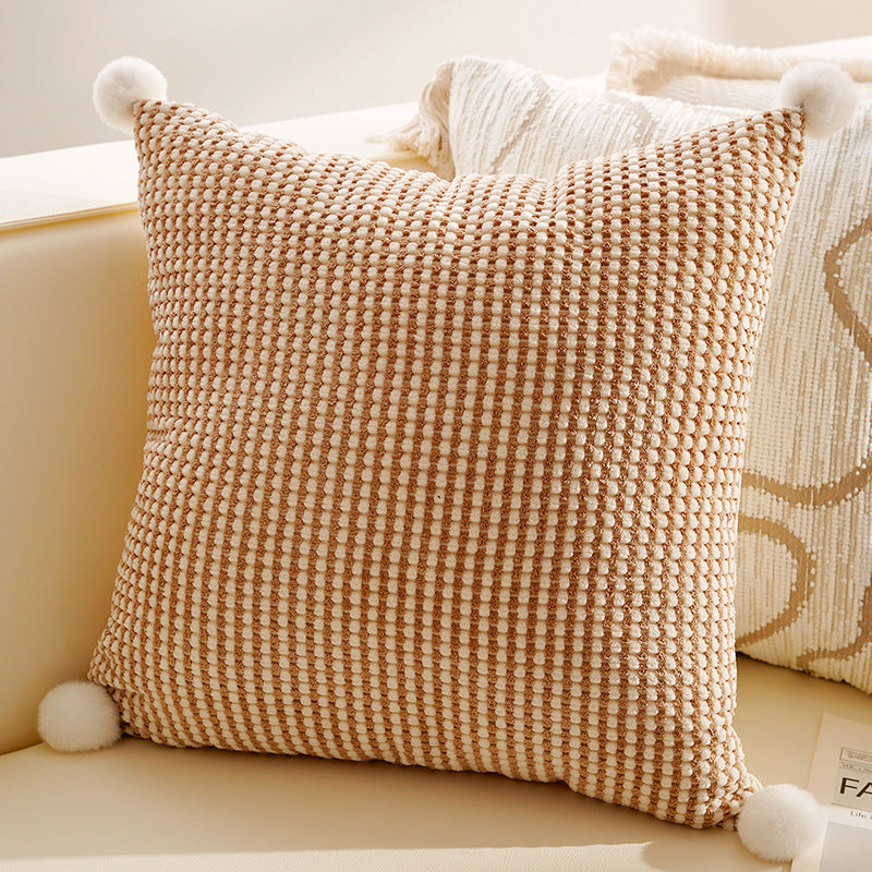 Structured Decorative Cushion Cover