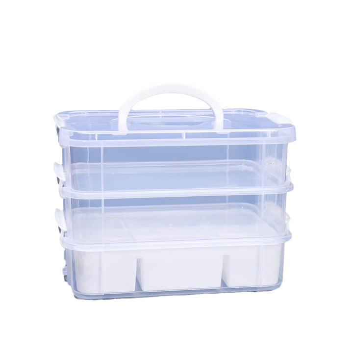 Stackable Multi-Compartment Storage Organizer Meso Living