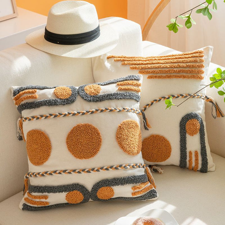Artistic decorative cushion cover